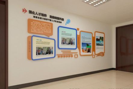 金门如何才能设计出符合企业自身特征的文化墙？