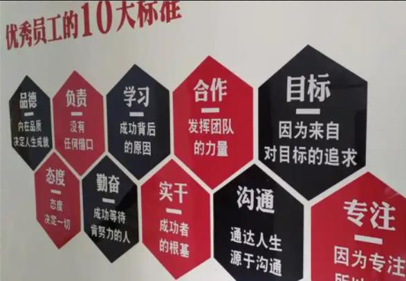 金门公司文化墙的作用