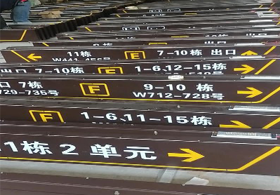 金门广告标识中，常见的几种安装方式。